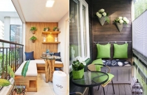 6 ý tưởng trang trí ban công kín trong năm 2022