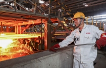 Sản lượng sụt giảm, xuất khẩu thép của Trung Quốc ở mức thấp