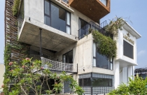 Khách sạn mang nét hoài cổ độc nhất vô nhị có nhiều khối xếp chồng lên nhau tại Hội An