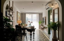 Ấn tượng căn hộ 2 phòng ngủ mang nhiều cảm xúc của Sài Gòn xưa