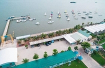 Tháo dỡ các hạng mục sai phép tại dự án bến thuyền du lịch Marina