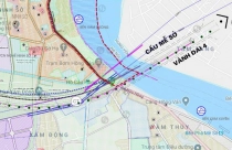 Thay đổi vị trí xây dựng cầu gần 5.000 tỉ đồng nối Hà Nội với Hưng Yên nằm trên đường Vành đai 4