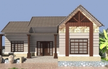 Mẫu gạch ốp mặt tiền nhà cấp 4 đẹp, giá rẻ 2022