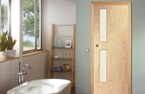 Mẫu cửa gỗ nhà vệ sinh đẹp