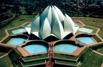 Đền thờ Hoa Sen - công trình kiến trúc độc đáo ở Ấn Độ