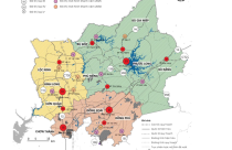 Bình Phước có bao nhiêu đô thị, thị xã, thành phố vào năm 2030?