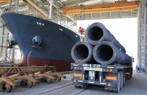 Tháng 11, xuất khẩu sắt thép mang về 470 triệu USD