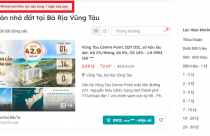 Bà Rịa – Vũng Tàu cảnh báo chủ đầu tư về giao dịch bất động sản
