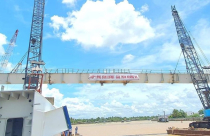 Hợp long cầu gần 800 tỉ nối trung tâm TP. Cần Thơi với khu đô thị 1.800ha