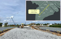 Tìm cát cho dự án cao tốc “xương sống” miền Tây hơn 27.000 tỷ đồng