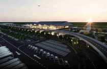 Hình hài cấu trúc nhà ga 3 triệu khách/năm của sân bay Đồng Hới được ACV lựa chọn