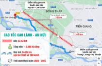 Trình đề xuất điều chỉnh tăng vốn cao tốc Cao Lãnh – An Hữu thêm hơn 1.900 tỉ đồng