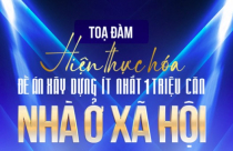 Ngày 19.10: Toạ đàm hiện thực hoá đề án 1 triệu căn nhà ở xã hội