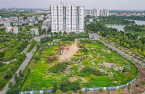 Cận cảnh khu đất vừa được Hà Nội cho phép xây dựng công trình nhà ở thấp tầng tại Khu đô thị Thanh Hà – Cienco 5