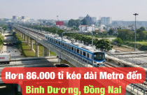 Cần 3,6 tỉ USD để kéo dài Metro số 1 đến Bình Dương và Đồng Nai