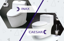 So sánh thiết bị vệ sinh Inax và Caesar: Điểm nổi bật và hạn chế cần biết
