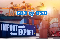 Xuất nhập khẩu Việt Nam năm 2023 đạt 683 tỷ USD