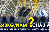 Là đầu vào quan trọng của nền kinh tế, lượng tiêu thụ bình quân mặt hàng này của Việt Nam đang ở đâu so với Nhật Bản, Thái Lan, Malaysia?
