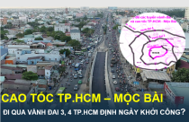 TP.HCM đề xuất thời điểm khởi công cao tốc gần 20.000 tỉ, quy mô 4 làn xe, cắt hai tuyến vành đai nối trực tiếp với Tây Ninh
