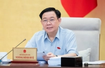 Chủ tịch Quốc hội Vương Đình Huệ góp ý dự án Luật Quy hoạch đô thị và nông thôn