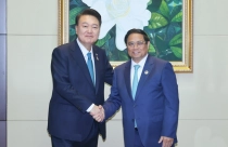 Thủ tướng đề nghị Hàn Quốc cấp vốn ưu đãi để xây đường sắt, đường bộ cao tốc