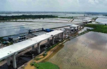 Dự án cầu gần 1.500 tỉ nối Nam Định với Ninh Bình sắp đạt cột mốc quan trọng