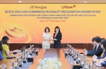 LPBank khẳng định vị thế dẫn đầu trong lĩnh vực thanh toán quốc tế với giải thưởng danh giá từ JPMorgan Chase