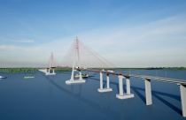 Chính thức khởi công cây cầu dây văng lớn thứ 2 cả nước