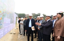 Phó Thủ tướng Bùi Thanh Sơn kiểm tra, đôn đốc tiến độ 4 tuyến cao tốc trọng điểm phía bắc