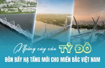 Những cây cầu tỷ đô: Đòn bẩy hạ tầng mới cho miền Bắc