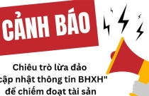 Lừa đảo "cập nhật thông tin bảo hiểm xã hội" để chiếm đoạt tài sản