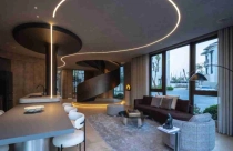 Biệt thự Hạ Long thiết kế cong mềm mại lấy cảm hứng từ sóng biển