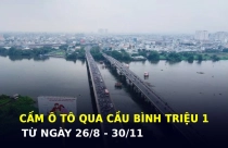 Cầu cửa ngõ phía Đông TP.HCM sẽ cấm ô tô trong 3 tháng và lộ trình thay thế