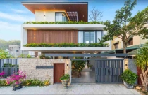 Biệt thự vườn Đà Nẵng sang trọng tiết kiệm chi phí với không gian mở ánh sáng tự nhiên