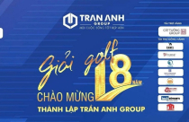 Ngày 23/9: Khởi tranh Giải golf chào mừng 18 năm thành lập Trần Anh Group 