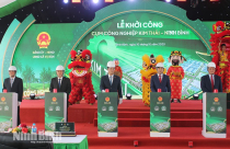 Ninh Bình khởi công cụm công nghiệp Kim Thái gần 900 tỷ đồng