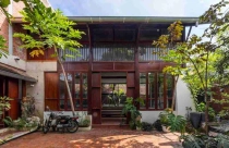 Nhà nông thôn Phú Thọ hồi hương lấy cảm hứng từ lò gạch xưa