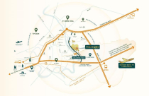 Vị trí xây cầu Long Hưng hơn 11.000 tỷ đồng nối TP.HCM và đại đô thị hơn 8 tỷ USD của Novaland