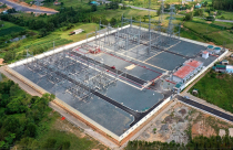 Toàn bộ dự án Trạm biến áp 220kV Vũng Áng và đấu nối đã hoàn thành