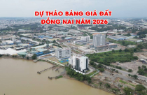 Dự thảo BẢNG GIÁ ĐẤT Đồng Nai năm 2026