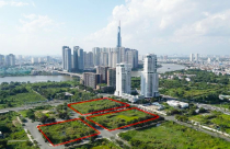 Toàn cảnh 7 lô “đất vàng” Thủ Thiêm sắp được đấu giá