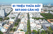 61 triệu thửa đất và 567.000 căn hộ đã được đồng bộ dữ liệu đất đai