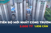 Tiến độ mới nhất công trường dự án gần 3.000 tỷ phía Tây Hà Nội