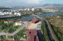Thu hồi hơn 31ha đất để làm tuyến đường dài 3,7km đi cảng Cái Mép - Thị Vải
