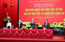 Tổng Bí thư Tô Lâm tiếp xúc cử tri tỉnh Hưng Yên