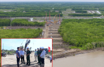 Đang giải phóng mặt bằng làm tuyến cao tốc 59.000 tỷ đồng tại Cà Mau