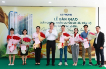 Lê Phong Group bàn giao sớm sổ hồng cho cư dân dự án New Lavida