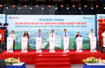 Khánh thành dự án khu công nghiệp Tân Đức 1.200 tỷ đồng tại Lâm Đồng