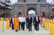 Phó Thủ tướng Chính phủ Mai Văn Chính kiểm tra công tác quy hoạch tại Danh lam thắng cảnh quốc gia đặc biệt Tràng An-Tam Cốc-Bích Động