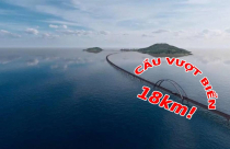 Thông tin mới nhất về cầu vượt biển 18km dài nhất Việt Nam